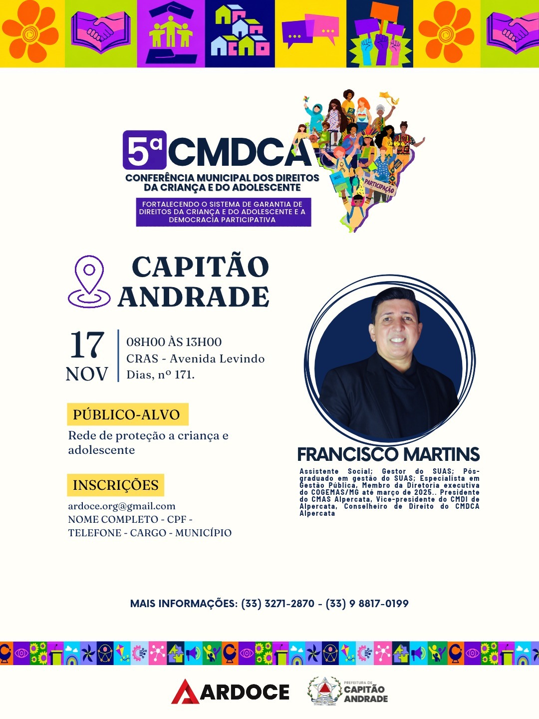 5ª CMDCA — Capitão Andrade